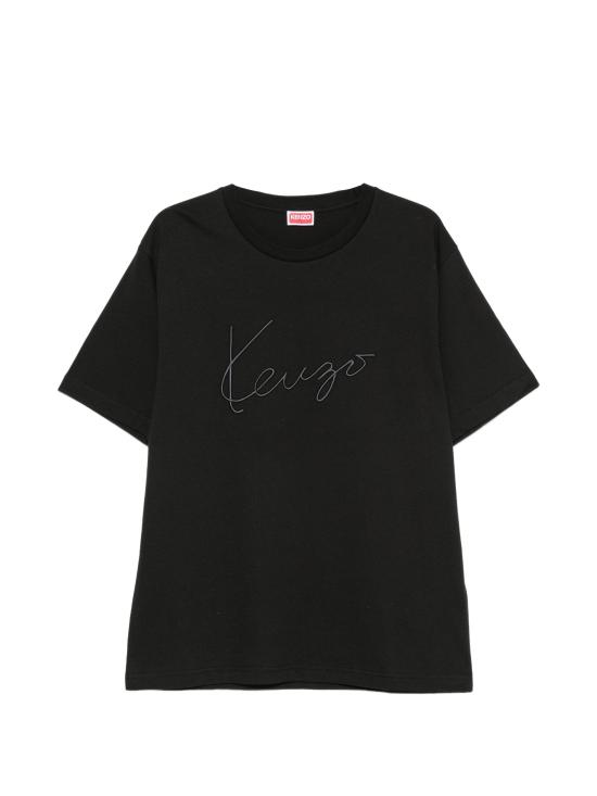 26FW 겐조 반팔 티셔츠 FG65TS2864SG BLACK