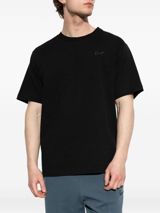 26FW 겐조 반팔 티셔츠 FG65TS2854SG BLACK - KENZO