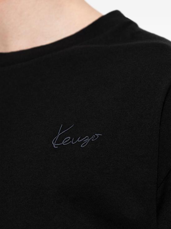 26FW 겐조 반팔 티셔츠 FG65TS2854SG BLACK - KENZO