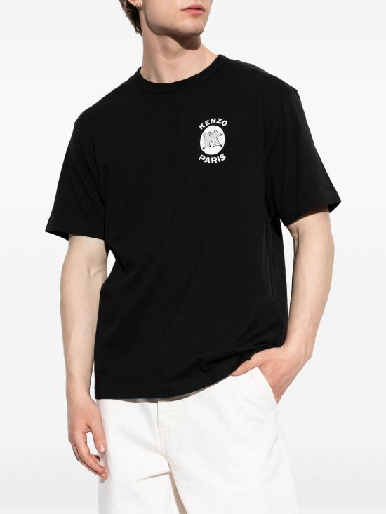 26FW 겐조 반팔 티셔츠 FG65TS2954SG BLACK - KENZO