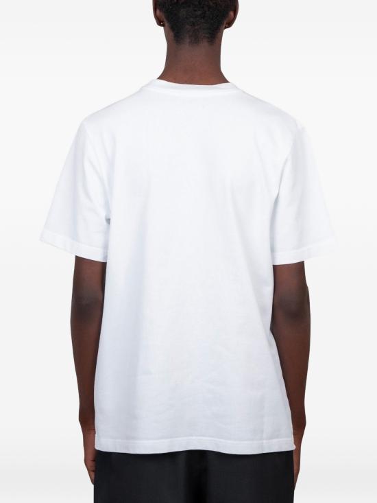 26FW 카사블랑카 반팔 티셔츠 UPF26JTS001016E WHITE - CASABLANCA