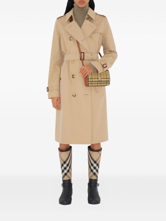 26FW 버버리 햄프셔 체크 숄더백 8109803155142 A9534 BRIARBROWN - BURBERRY