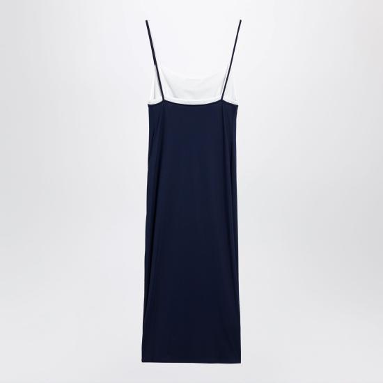 26FW 미우미우 스트레치 저지 미디드레스 MF6436OOO122R Blue - MIU MIU