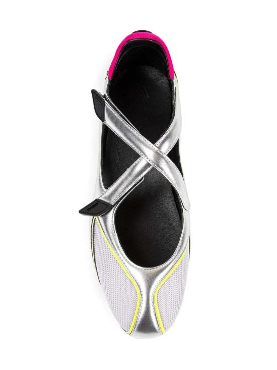 26FW 디 아티코 슈즈 260WSH00871MIX024AA HOLOGRAPHIC SILVER - THE ATTICO
