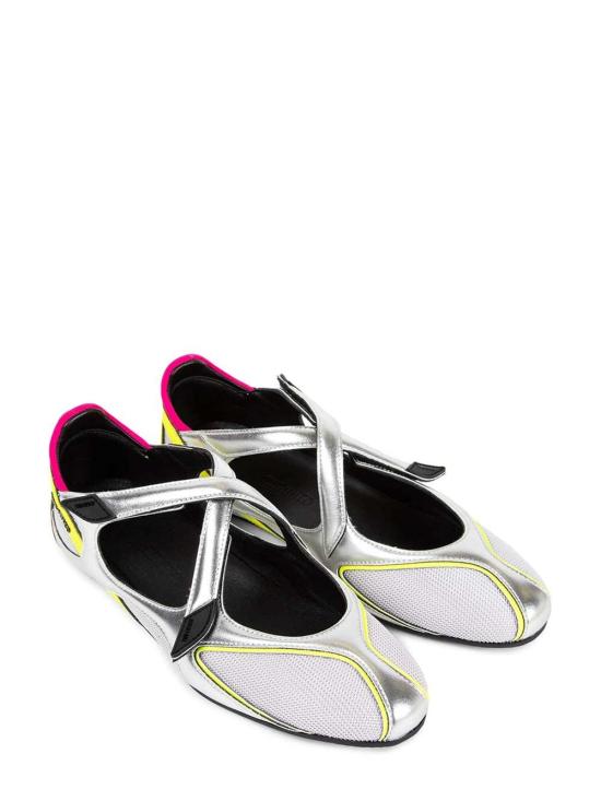 26FW 디 아티코 슈즈 260WSH00871MIX024AA HOLOGRAPHIC SILVER - THE ATTICO