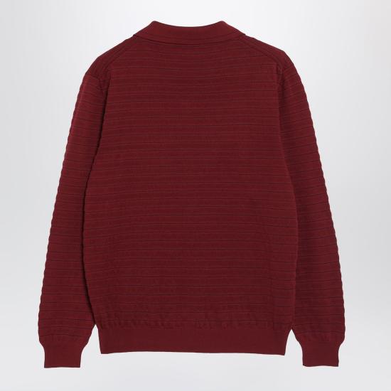 26FW 미우미우 긴팔 티셔츠 MML05ROOO184Q Red - MIU MIU