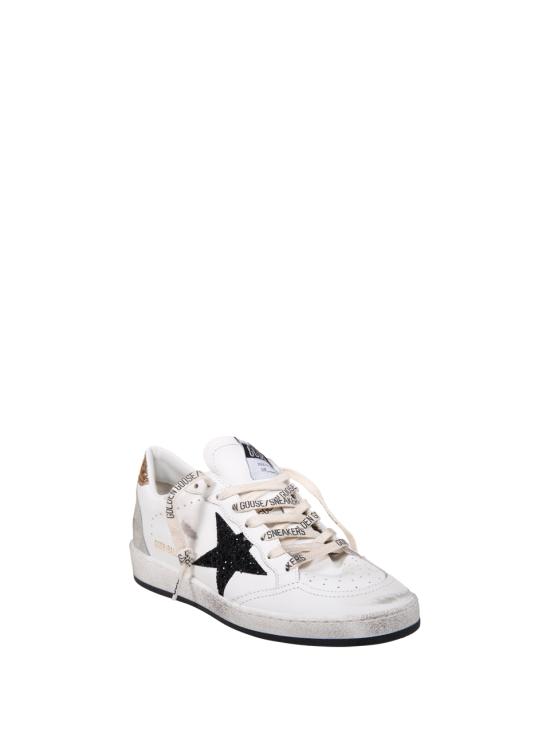 26FW 골든구스 글리터 스타 볼스타 스니커즈 GWF00117 F006118 10750 WHITE BLACK GOLD ICE - GOLDEN GOOSE