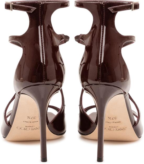 26FW 지미추 샌들 J000178790DEEPMERLOT BROWN - JIMMY CHOO