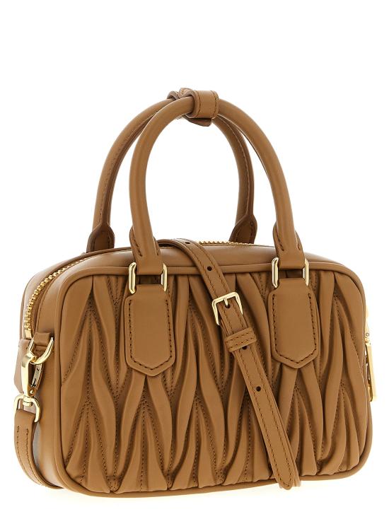 26SS 미우미우 토트백 5BB123VYONAN88F098L Brown - MIU MIU