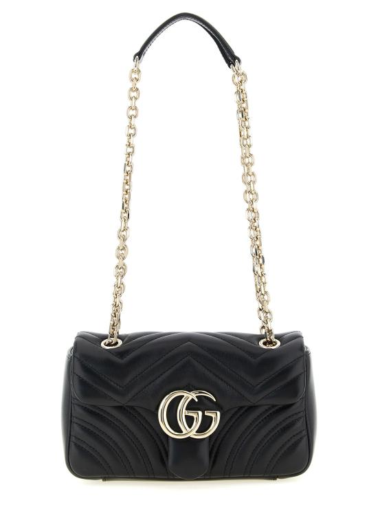 26FW 구찌 GG 마몽 스몰 숄더백 837280AAE381000 Black