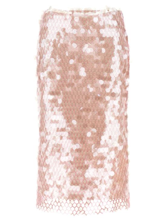 26FW 토리버치 미디 스커트 184876666 Pink