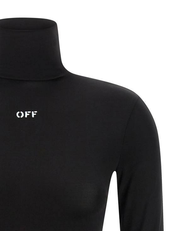 26FW 오프화이트 터틀넥 2FB00682TW003W003 Black - OFF WHITE