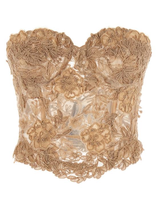 26SS 에르마노 설비노 이브닝 티셔츠 D482L708UZS61317 Beige