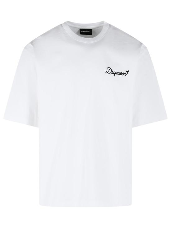 26SS 디스퀘어드2 폴로 티셔츠 S74GD1525 D20106100 White