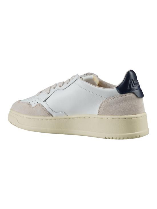26FW 오트리 메달리스트 로우 스니커즈 AULM LS28 WHT BLUE - AUTRY