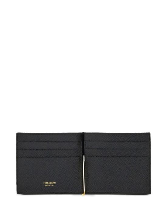 26FW 살바토레 페라가모 간치니 머니클립 반지갑 661475 0776473 NERO - SALVATORE FERRAGAMO