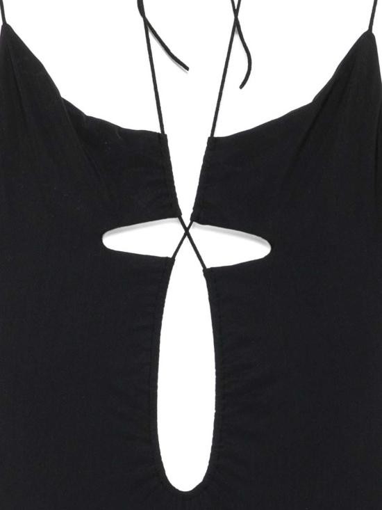 26SS 아마주인 원피스 12LAYUDBLAYLADEEPBLACK Black - AMAZUIN