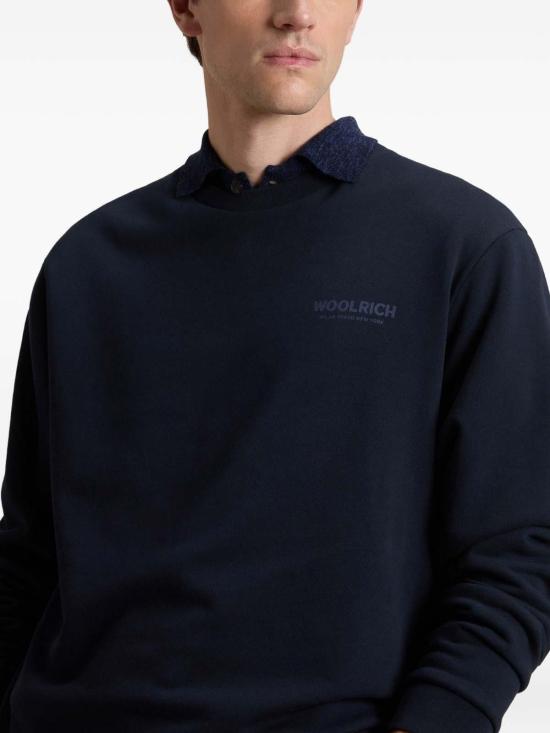 26SS 울리치 긴팔 티셔츠 CFWOSW2032MRUT53773989 Blue - WOOLRICH