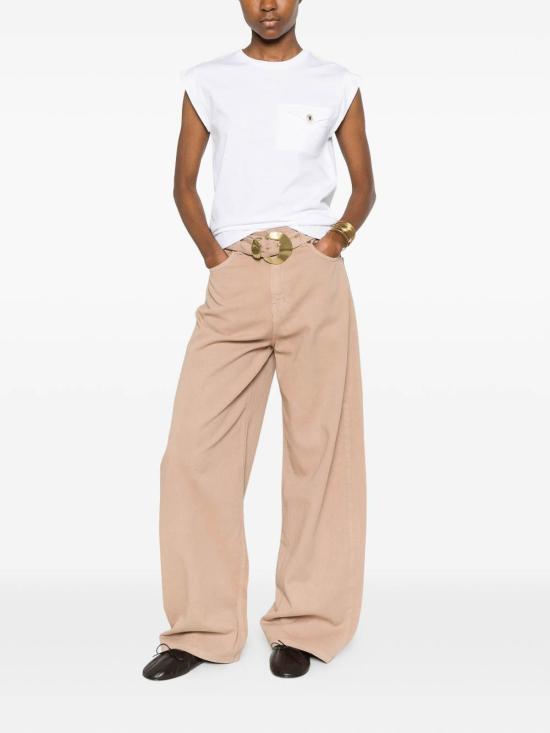 26SS 트윈셋 반팔 티셔츠 261TT220000001 White - TWINSET