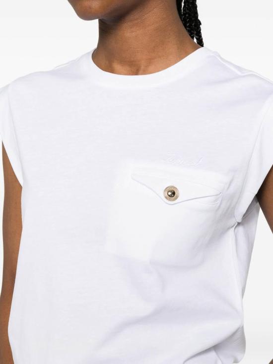 26SS 트윈셋 반팔 티셔츠 261TT220000001 White - TWINSET
