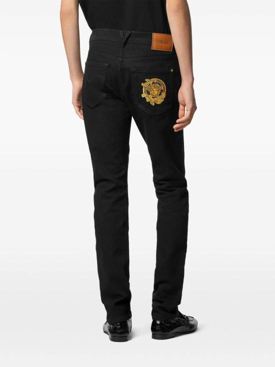 26SS 베르사체 팬츠 10194611A168631D040 Black - VERSACE