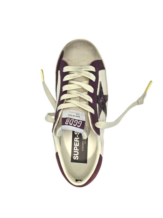 26FW 골든구스 슈즈 GWF01002F008761 15993 BUTTER BEIGE BURGUNDY - GOLDEN GOOSE