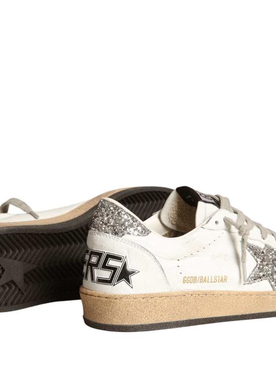 26FW 골든구스 글리터 스타 볼스타 스니커즈 GWF00117F003773 11325 WHITE SILVER - GOLDEN GOOSE