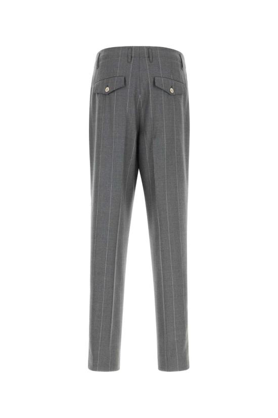26SS 브루넬로 쿠치넬리 스트레이트 팬츠 MR473S2440 C012 STRIPPED - BRUNELLO CUCINELLI