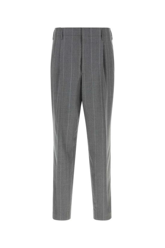 26SS 브루넬로 쿠치넬리 스트레이트 팬츠 MR473S2440 C012 STRIPPED