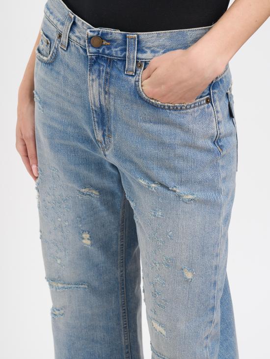 26SS 하이쿠레 스트레이트 팬츠 NHEW03368DF203L0931 LIGHT BLUE - HAIKURE