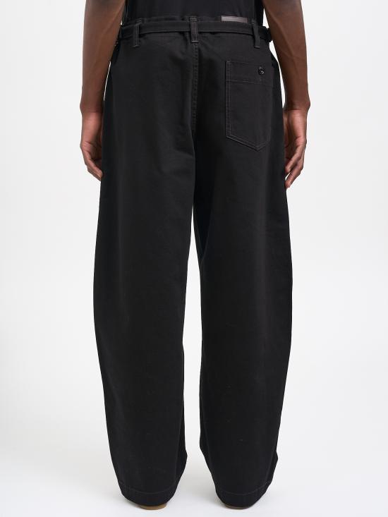 26SS 르메르 스트레이트 팬츠 NPA1244LD1055BK999 BLACK - LEMAIRE