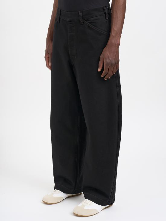 26SS 르메르 스트레이트 팬츠 NPA1244LD1055BK999 BLACK - LEMAIRE