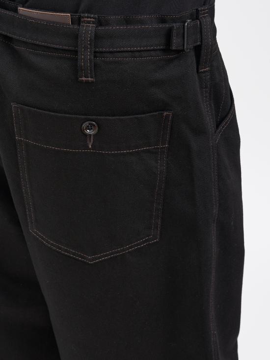 26SS 르메르 스트레이트 팬츠 NPA1244LD1055BK999 BLACK - LEMAIRE