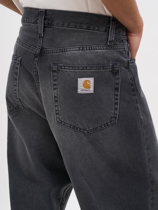 26SS 칼하트 WIP 스트레이트 팬츠 NI03046889WJ BLACK - CARHARTT WIP
