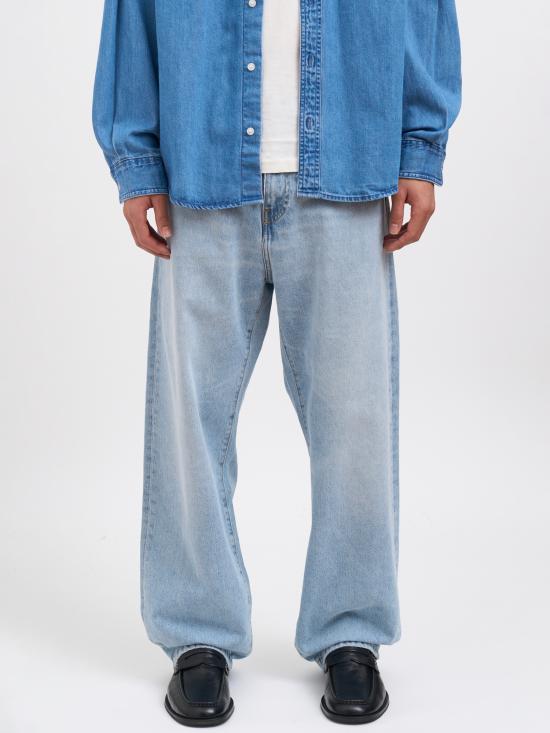 26SS 칼하트 WIP 스트레이트 팬츠 NI03046801WU BLUE - CARHARTT WIP