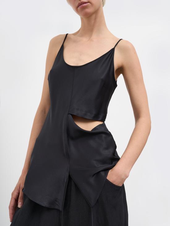 26SS 안드레아 야코브 반팔 티셔츠 N26WCAM04VISCOSE09 BLACK - ANDREA YA'AQOV