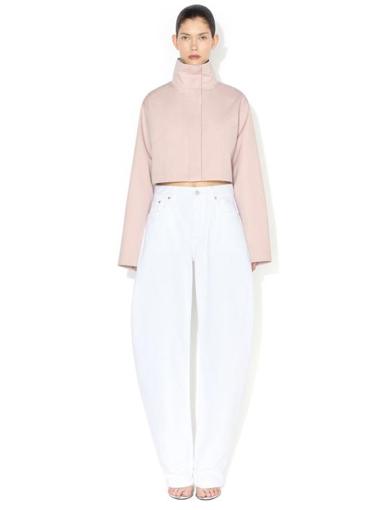 26FW 알라이아 데님 팬츠 AA9P1280D027D 000 WHITE - ALAIA