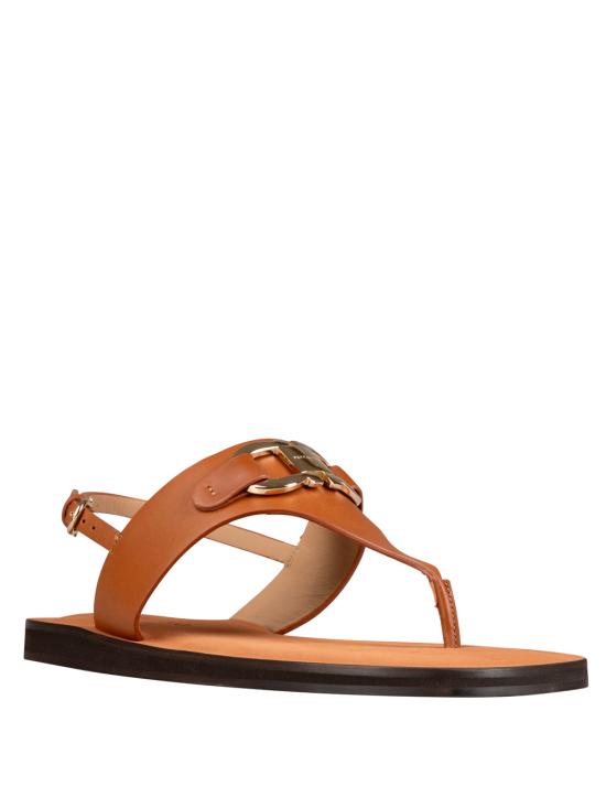 26SS 살바토레 페라가모 샌들 01L2210790018 NATURALEBISCOTTO BROWN - SALVATORE FERRAGAMO