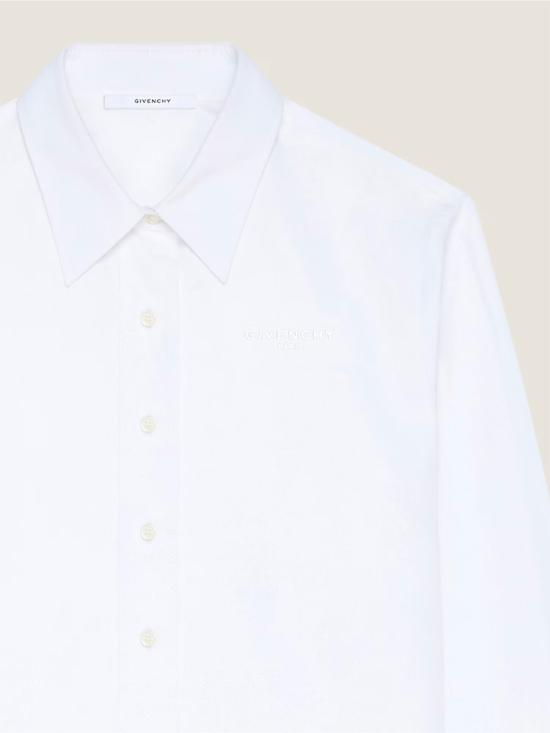 26FW 지방시 셔츠 BW61EL165R 100 WHITE - GIVENCHY