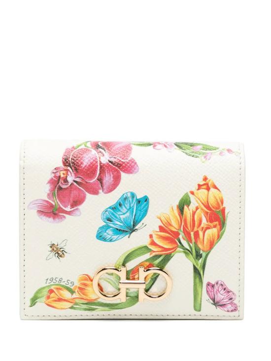 26FW 살바토레 페라가모 간치니 컴팩트 지갑 22D7800796066 JET MULTICOLOUR