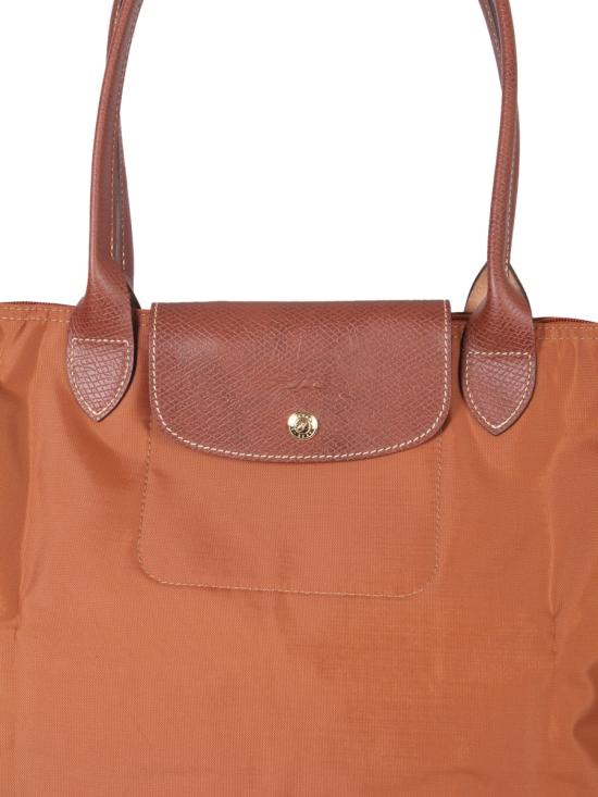  롱샴 르 플리아쥬 오리지널  L 토트백 1899 089504 BROWN - LONGCHAMP