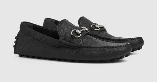  구찌 드라이버 홀스빗 765859AADQ4 1000 BLACK - GUCCI