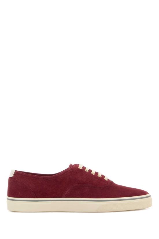 26SS 브루넬로 쿠치넬리 리버스 카프스킨 스니커즈 MZUPIGZ334 CEH62 PURPLE