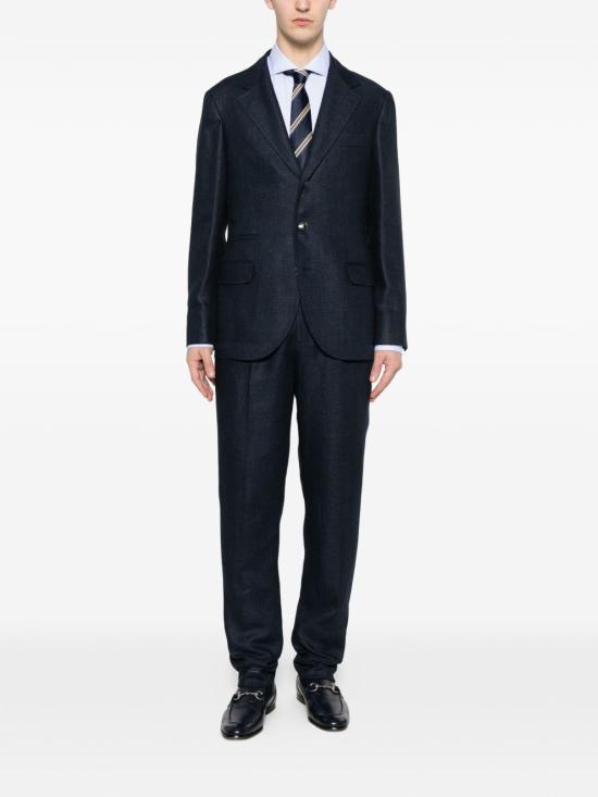 26SS 브루넬로 쿠치넬리 수트 세트 MZ403LDTH5 C038 BLUE - BRUNELLO CUCINELLI