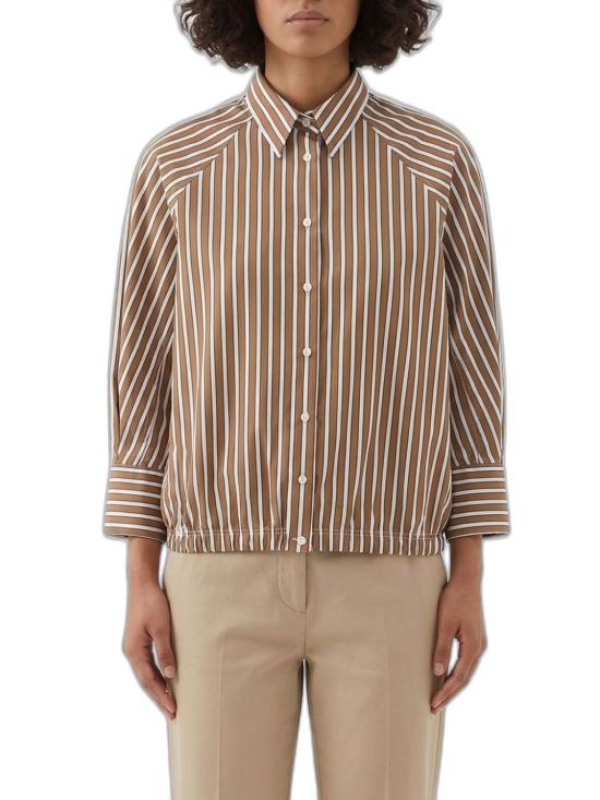 26SS 브루넬로 쿠치넬리 셔츠 MH749NA906 C003 STRIPPED