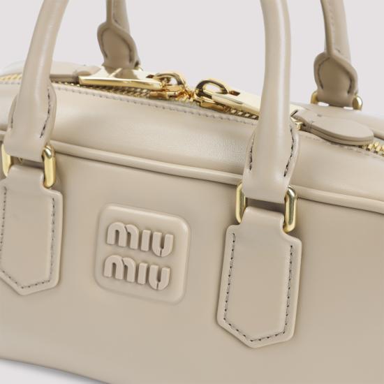 미우미우 토트백 5BB142VOONACR3 F0036 BEIGE O TAN - MIU MIU