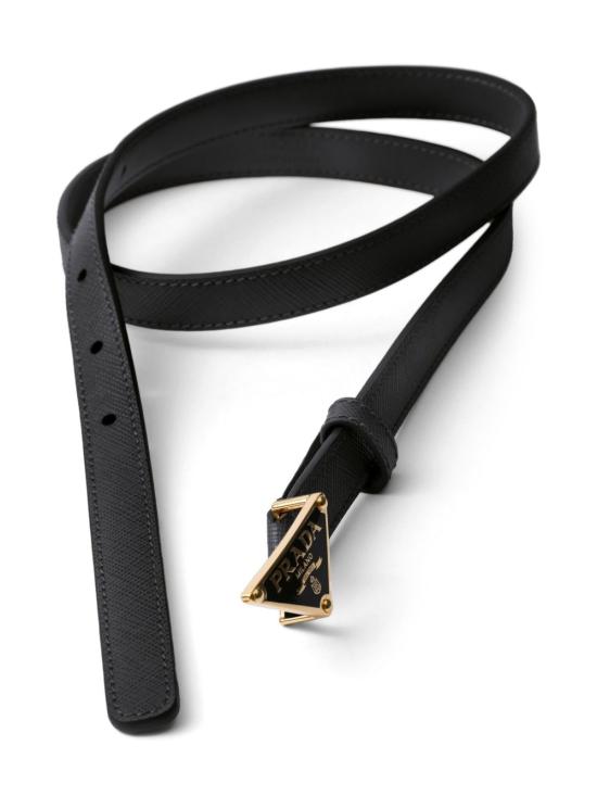 26FW 프라다 레귤러 벨트 1CC621053 F0002 BLACK - PRADA
