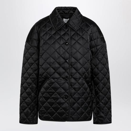 26FW 토템 숏패딩 254WRO0200TFB0351 001 BLACK