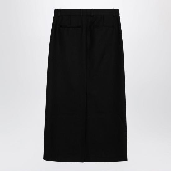 26FW 토템 미디 스커트 251WRB4288TFB0026 001 BLACK - TOTEME