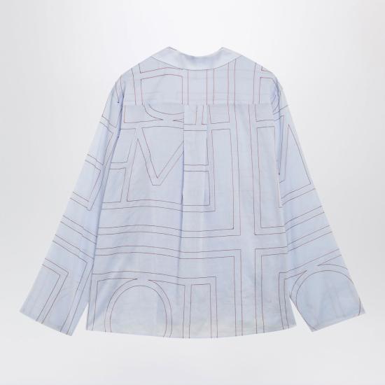 26FW 토템 블라우스 243WRT976FB0239 206 LIGHT BLUE - TOTEME